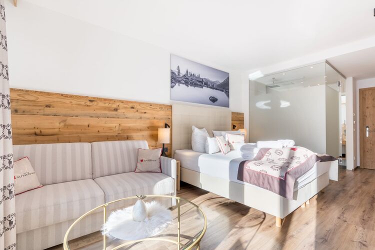 Hotel Alpenkoenigin Suite Wohnbereich - Hotel See Paznauntal